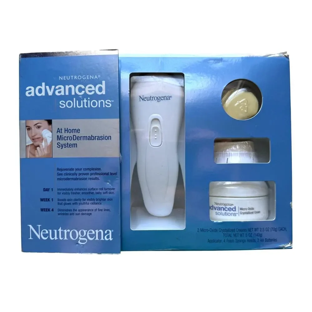 Neutrogena Advanced Solutions At Home MicroDermabrasion System AS IS